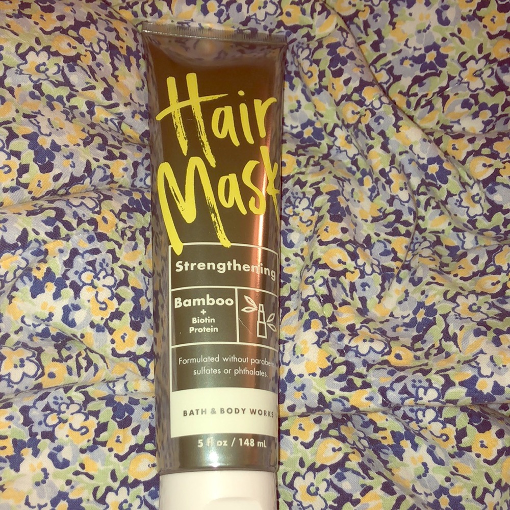 Bamboo hair mask